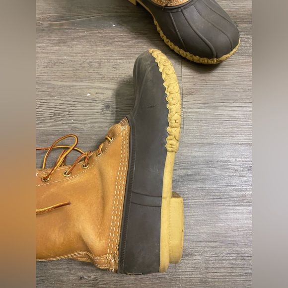 LL Bean Duck Boots 8” size 9 - Picture 3 of 7